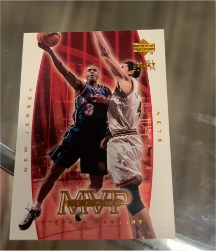 2000-01 Upper Deck #407 Stephon Marbury — front