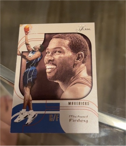 2002-03 Flair #73 Michael Finley — front