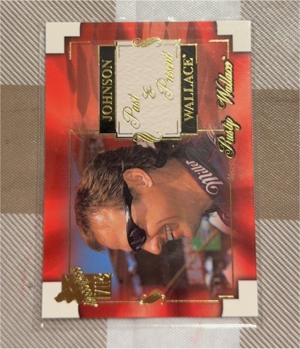 2002 Press Pass VIP Past & Present #44 Rusty Wallace Junior Johnson — front