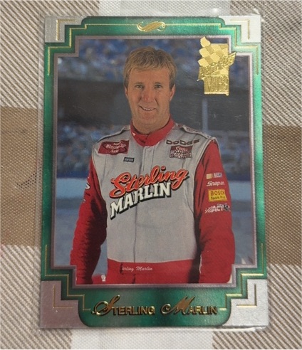 2002 Press Pass VIP #14 Sterling Marlin — front
