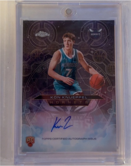 2025-26 Topps Chrome #CHR-KK Kon Knueppel — front
