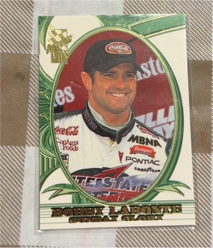 2002 Press Pass VIP Xplosive Sunday Glory #X25 Bobby Labonte — front