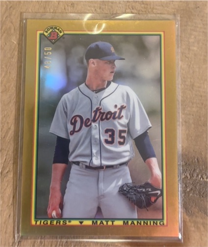 2020 Bowman 1990 #90B-MM Matt Manning — front