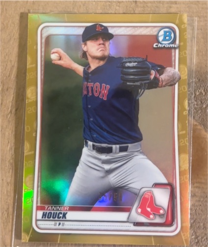 2020 Bowman Chrome #64 Tanner Houck — front