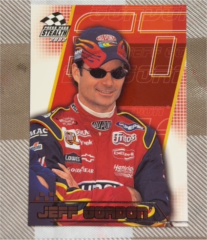 2002 Press Pass Stealth #28 Jeff Gordon — front
