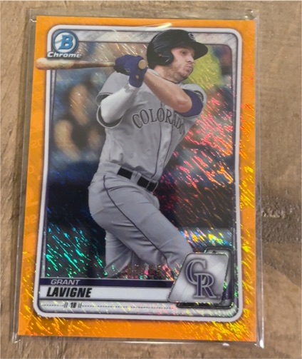 2020 Bowman Chrome Prospects #BCP-121 Grant Lavigne — front