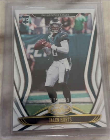 2023 Panini Certified #17 Jalen Hurts — front