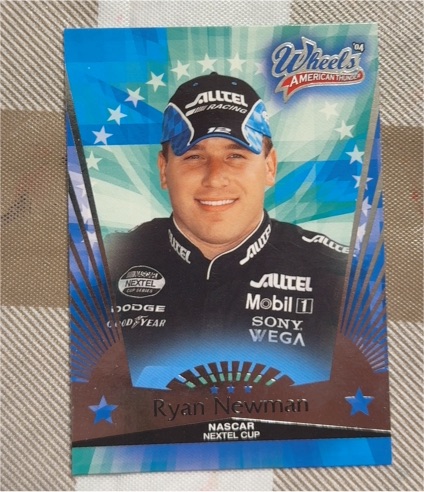 2004 Wheels American Thunder #21 Ryan Newman — front