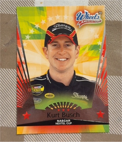 2004 Wheels American Thunder #2 Kurt Busch — front