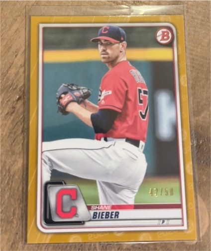 2023 Topps Series 1 #298 Shane Bieber — front
