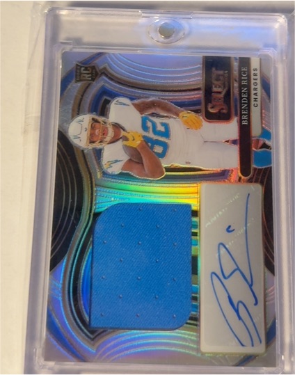2024 Panini Select #JRSS-BRE Brenden Rice — front