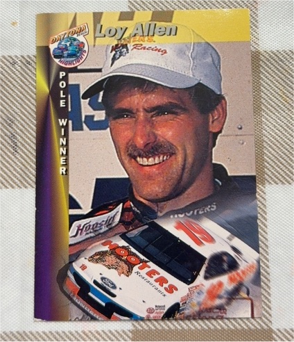 1994 Pro Set Power Racing Daytona Beach Highlights #DB1 Loy Allen Jr. — front