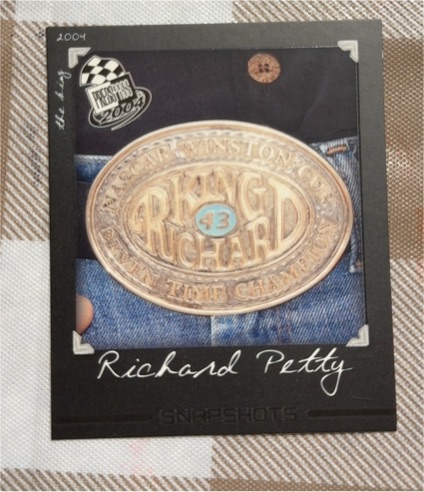 2004 Press Pass Snapshots #SS27 Richard Petty — front