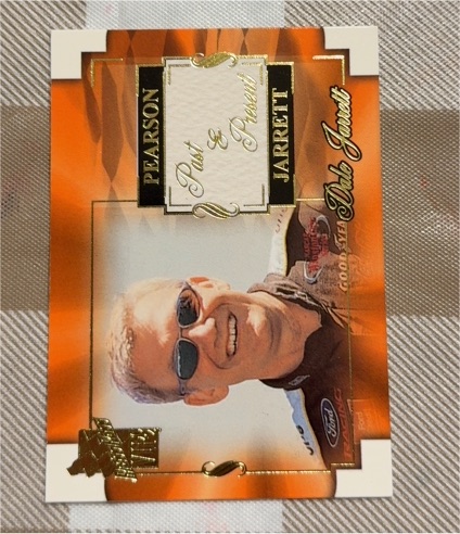 2002 Press Pass VIP #46 Dale Jarrett Past & Present — front
