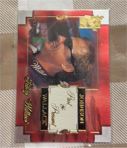 2002 Press Pass VIP Past & Present #44 Rusty Wallace Junior Johnson — front