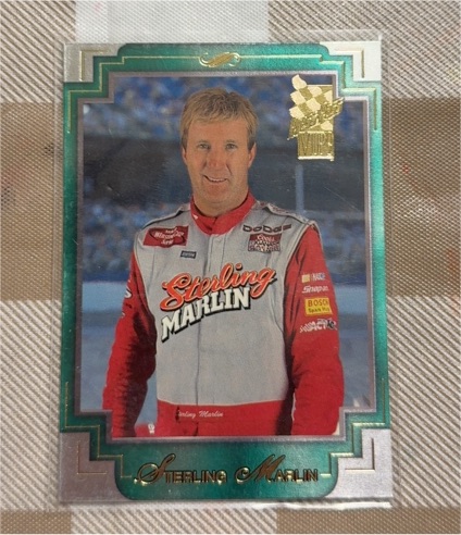 2002 Press Pass VIP #14 Sterling Marlin — front