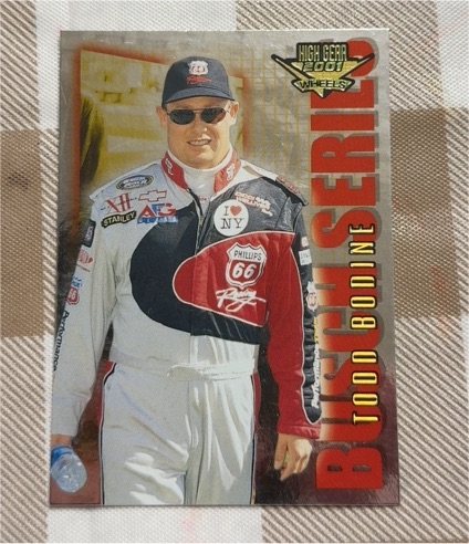 2001 Wheels High Gear #B1000 Todd Bodine — front