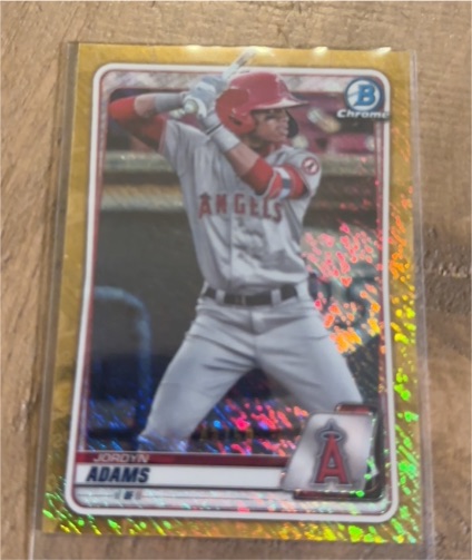 2020 Bowman Chrome Prospects #BCP-15 Jordyn Adams — front