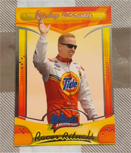 2004 Wheels American Thunder #71 Ricky Craven — front