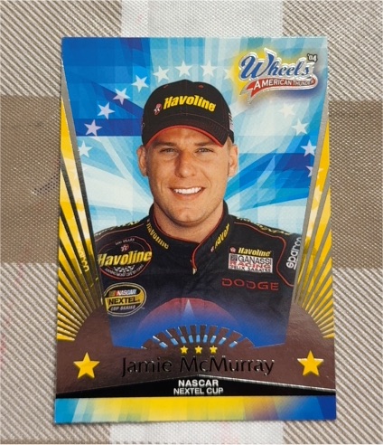 2004 Wheels American Thunder #18 Jamie McMurray — front