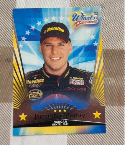 2004 Wheels American Thunder #18 Jamie McMurray — front