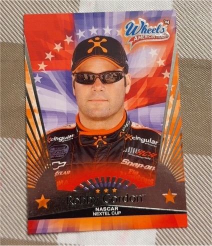 2004 Wheels American Thunder #6 Robby Gordon — front