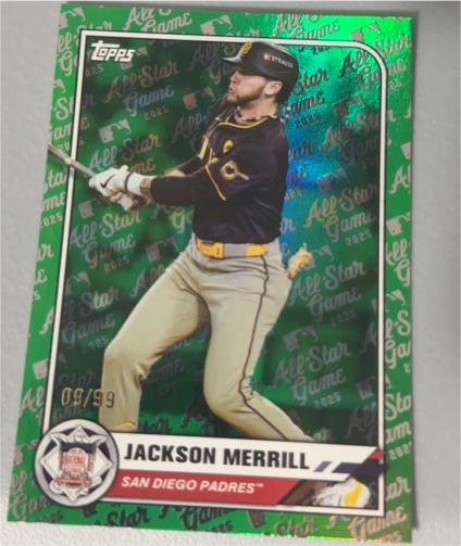 2025 Topps All Star Game #99 Jackson Merrill — front