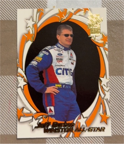 2002 Press Pass VIP #35 Jeff Burton — front