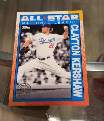 2025 Topps Series 2 1990 All-Star #90AS-27 Clayton Kershaw — front