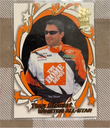2002 Press Pass VIP #32 Tony Stewart Winston All-Star — front