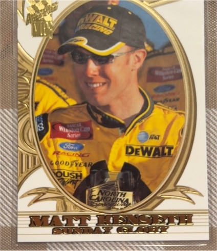 2002 Press Pass VIP #20 Matt Kenseth Sunday Glory — front
