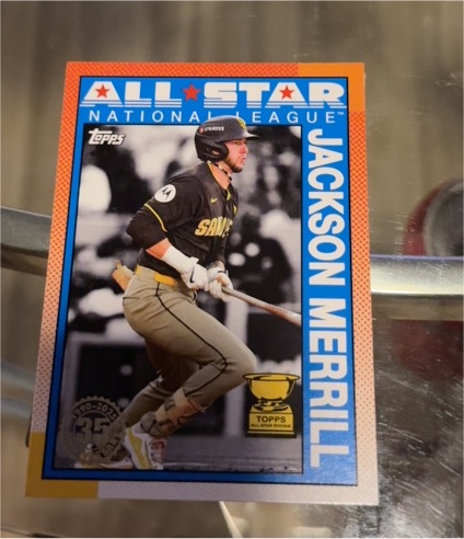 2025 Topps Series 2 #90AS-4 Jackson Merrill — front