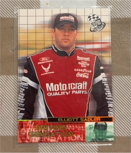 2003 Press Pass #27 Elliott Sadler — front