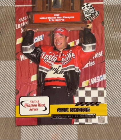 2003 Press Pass #89 Eric Norris — front