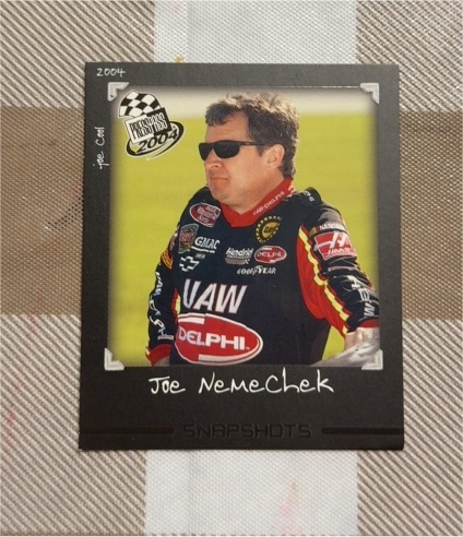 2004 Press Pass Snapshots #SS19 Joe Nemechek — front