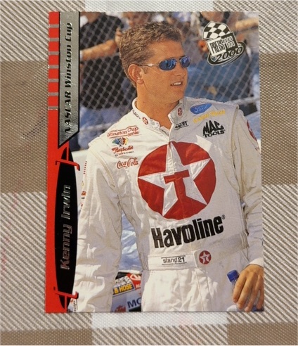 2000 Press Pass Millennium #19 Kenny Irwin Jr — front