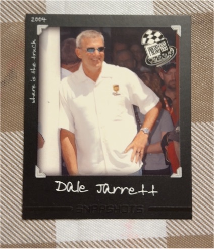 2004 Press Pass Snapshots #SS10 Dale Jarrett — front