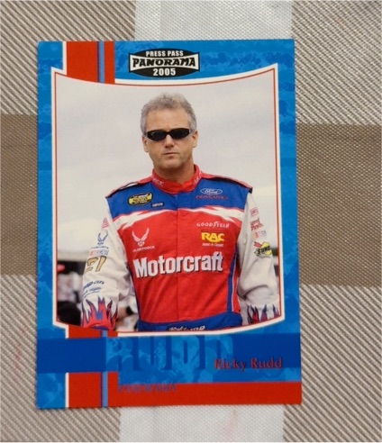 2005 Press Pass Panorama #PPP 72 Ricky Rudd — front