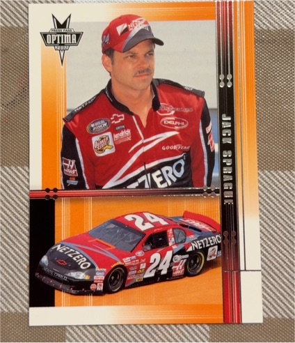 2002 Press Pass Optima #42 Jack Sprague — front