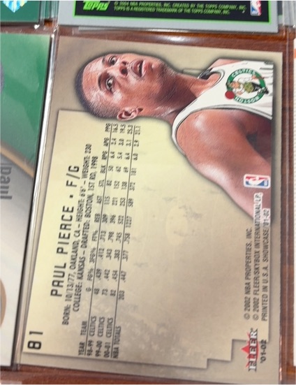 1998-99 Fleer #81 Paul Pierce — front