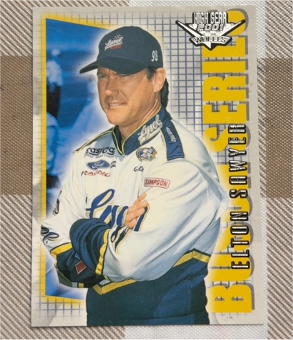 2001 Wheels High Gear #41 Elton Sawyer — front