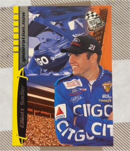 2000 Press Pass Generation Now #66 Elliott Sadler — front