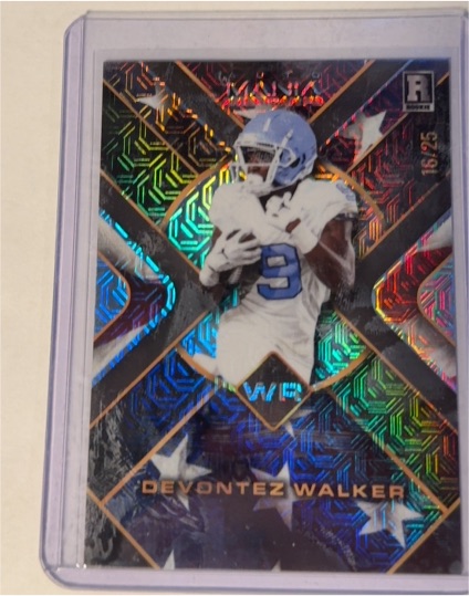 2024 Wild Card #AMATP-DW Devontez Walker — front