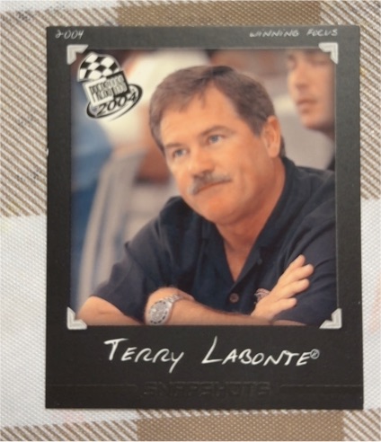 2004 Press Pass Snapshots #SS14 Terry Labonte — front