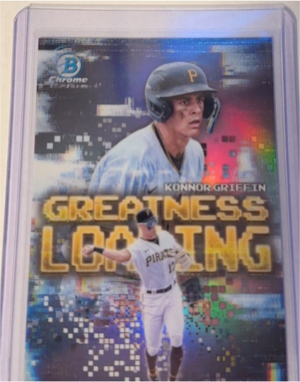 2025 Bowman Chrome #GL-13 Konnor Griffin Greatness Loading — front