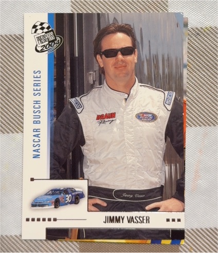 2004 Press Pass #46 Jimmy Vasser — front