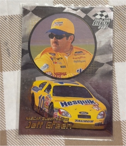 2001 Press Pass Stealth #48 Jeff Green — front