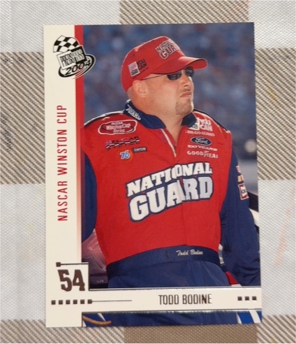 2004 Press Pass #54 Todd Bodine — front