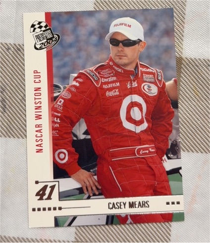 2004 Press Pass #41 Casey Mears — front