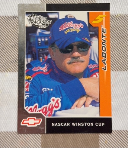 2002 Press Pass Trackside #5 Terry Labonte — front